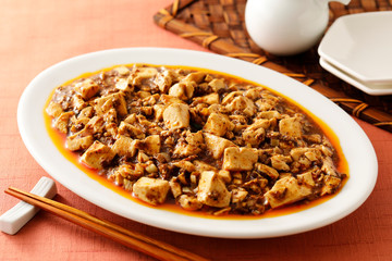 麻婆豆腐　Mapo tofu