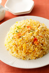 蟹炒飯　Crab fried rice