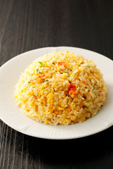 蟹炒飯　Crab fried rice
