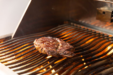 Grilled meat in a top restaurant
