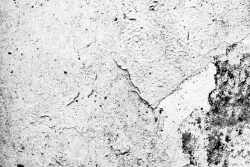 Texture of a concrete wall with cracks and scratches which can be used as a background