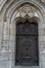 Obraz premium old church door