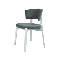 wooden chair isolated on white