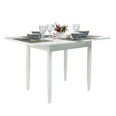 table on white background