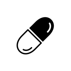 Capsule Icon Design Vector Template