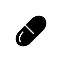 Capsule Icon Design Vector Template