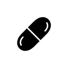 Capsule Icon Design Vector Template