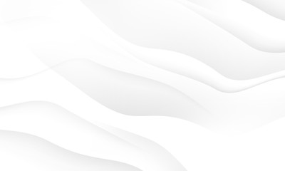 Abstract grey background poster with dynamic waves. technology  network Vector illustration.