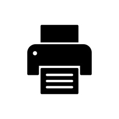 printer icon vector design template