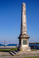 Fototapeta na wymiar Obelisco de Corfu