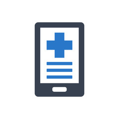 Fototapeta premium mHealth icon