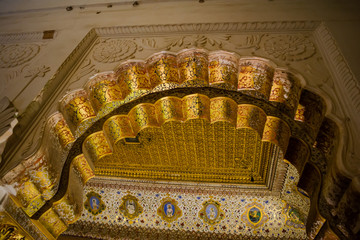 Mehrangarh or Mehran Fort, located in Jodhpur, Rajasthan, is one of the largest forts in India.
