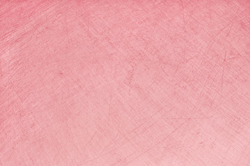 aluminium metal texture background with rose gold color, scratches on polished stainless steel.