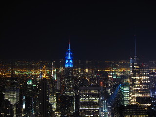 Plakat New York by night