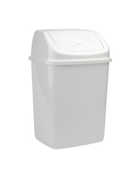 white plastic container