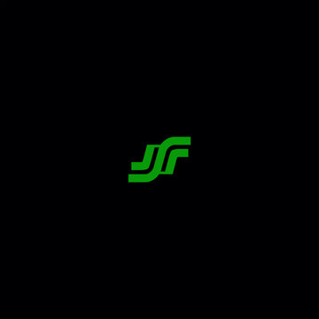 abstract lines logo modern design