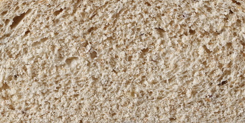 Rye bread surface background and texture