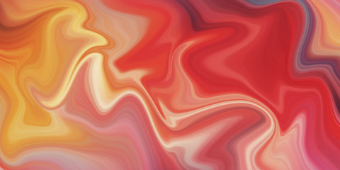 Abstract gradient artwork. Colorful liquid marble style background. Fluid inks creative texture