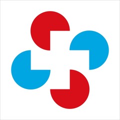 Medical pharmacy logo vector template. Cross plus icon designs
