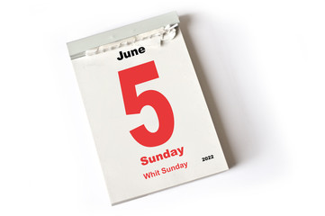 5. June 2022 Whit Sunday