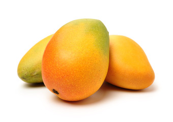 Mango on a white background