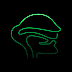 Pharynx, organ nolan icon. Simple thin line, outline vector of Human organ icons for ui and ux, website or mobile application