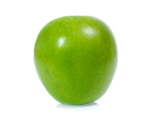 Green apple, isolated on white background