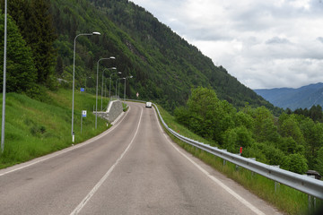 strada di montagna 