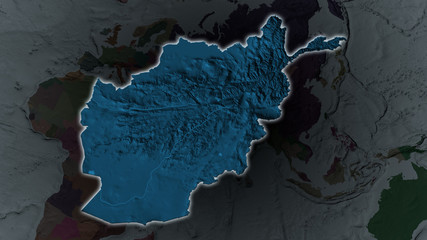 Afghanistan. Administrative