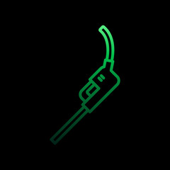 gas nolan icon. Simple thin line, outline vector of motor sports icons for ui and ux, website or mobile application