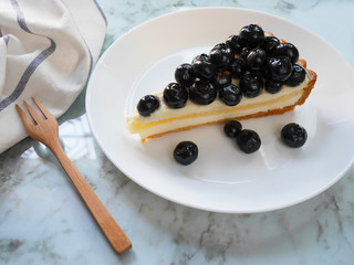 Blueberry tart