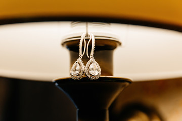 vintage wedding earrings for the bride