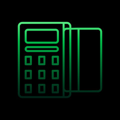 subtraction of funds nolan icon. Simple thin line, outline vector of online shopping icons for ui and ux, website or mobile application