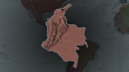 Colombia. Administrative