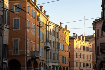Fototapeta na wymiar Historic center of Modena, Emilia-Romagna, Italy