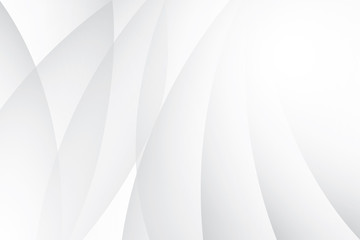Abstract geometric white and gray color background.  Vector, illustration.