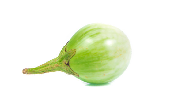 eggplant isolated on white background