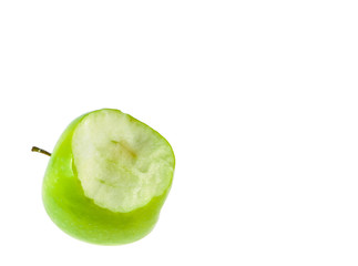 green apple isolated