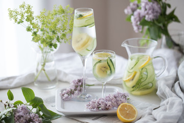 キウイときゅうりのウォーター