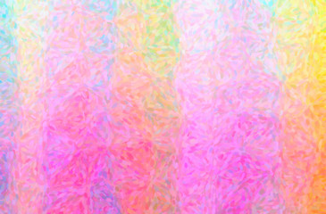 Abstract illustration of pink, yellow Impressionist Pointlilism background