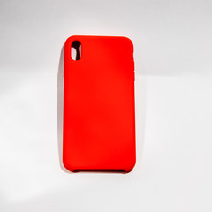 Red rural case for iphone Xs phone
