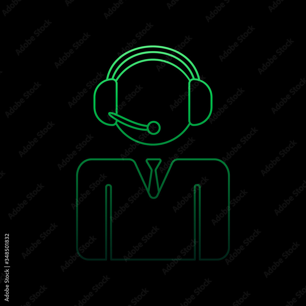 Aufkleber air dispatch nolan icon. simple thin line, outline vector of airport icons for ui and ux, website or