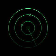 radar nolan icon. Simple thin line, outline vector of Airport icons for ui and ux, website or mobile application