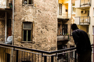 There are also hidden places with old architecture in Budapest
