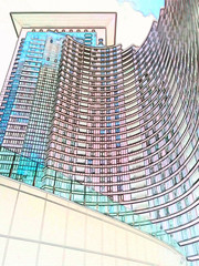 modern building in the city