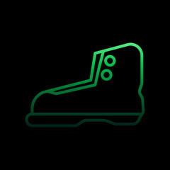 boot line nolan icon. Simple thin line, outline vector of camping icons for ui and ux, website or mobile application