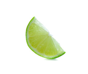 Lime isolated on white background