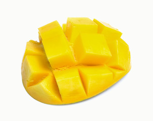 mango isolated on white background