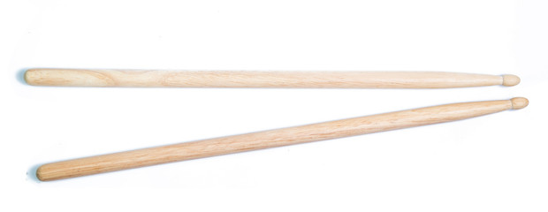Drum stick isolated on white background
