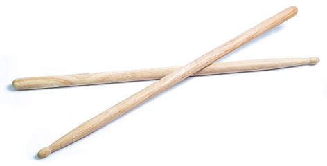 Drum stick isolated on white background